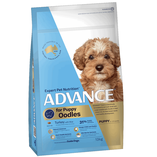 Advance puppy oodles dry food