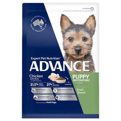 Advance Rehydratable Puppy Dog Food for small breed