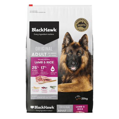Black Hawk Lamb and Rice Dog Food