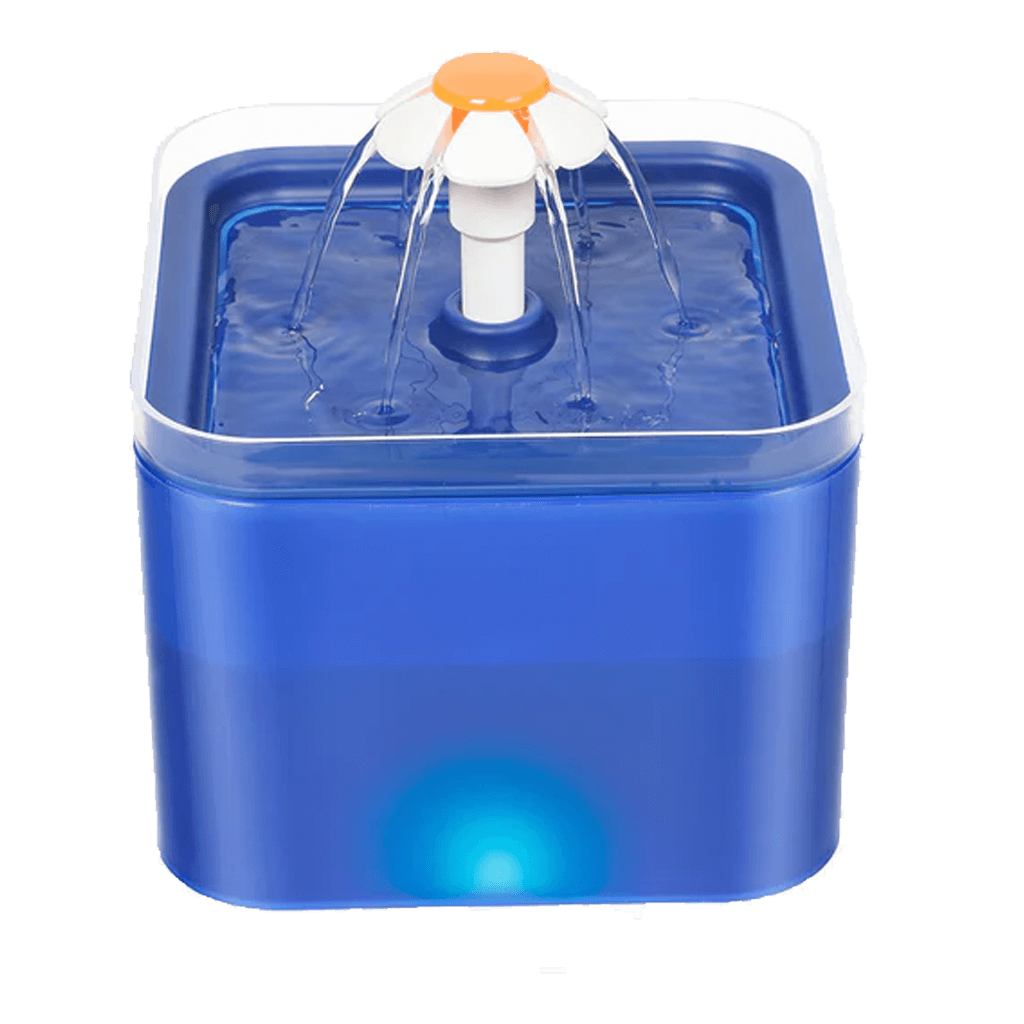 Electric Dog Water Fountain Blue