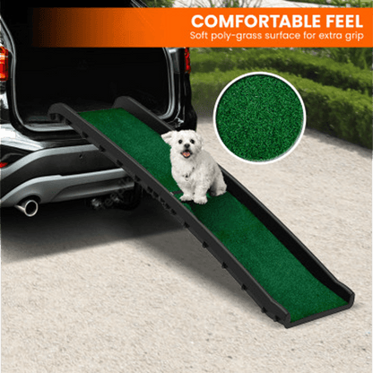 Furtastic Dog Ramp with Synthetic Grass