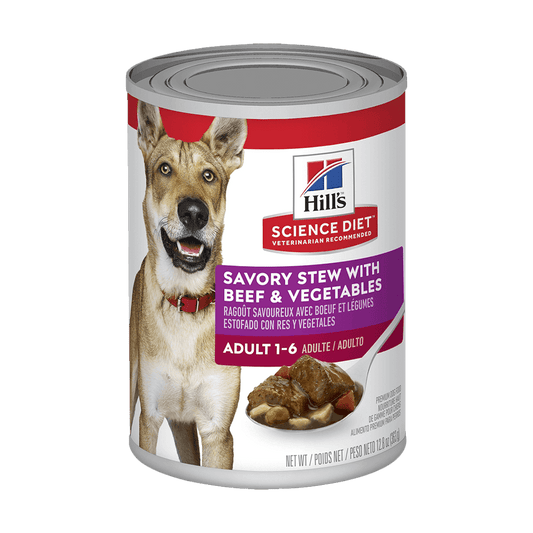 Hill's Science Diet - (1-6 years old) - Savory Stew Beef & Veg