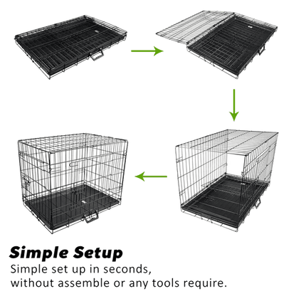 Pawmate Foldable Dog Cage