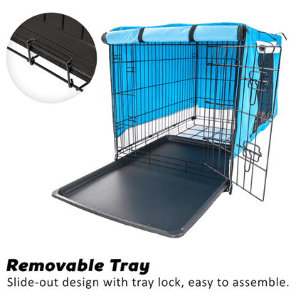 Paw Mate Cage with Tray + Cushion Mat + Cover Combo