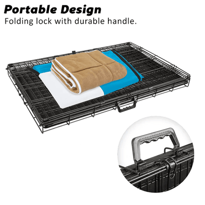 Paw Mate Cage with Tray + Cushion Mat + Cover Combo