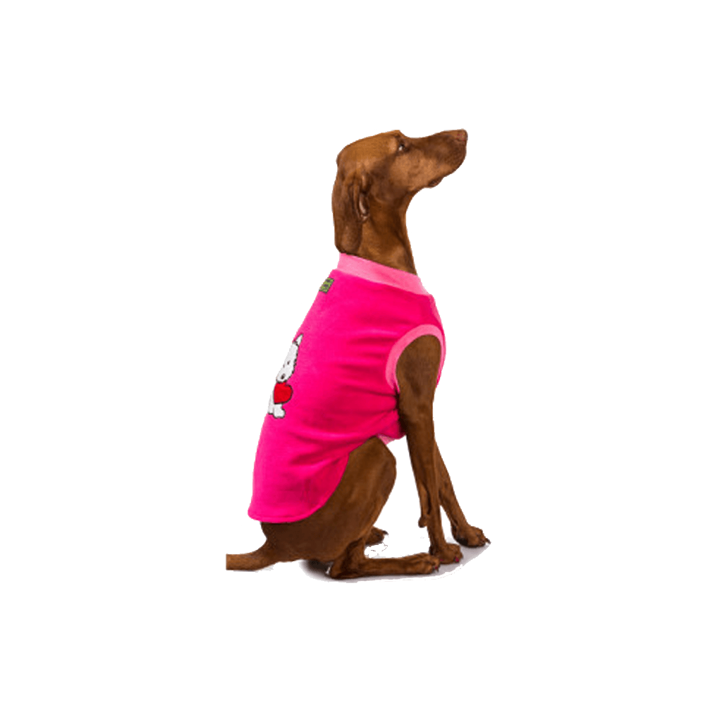 Puppy Heart Pink Dog Pyjamas