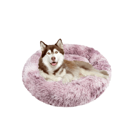 Round Dog Calming Bed