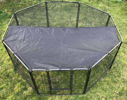 80 cm Heavy Duty Puppy Playpen Fence With Cover