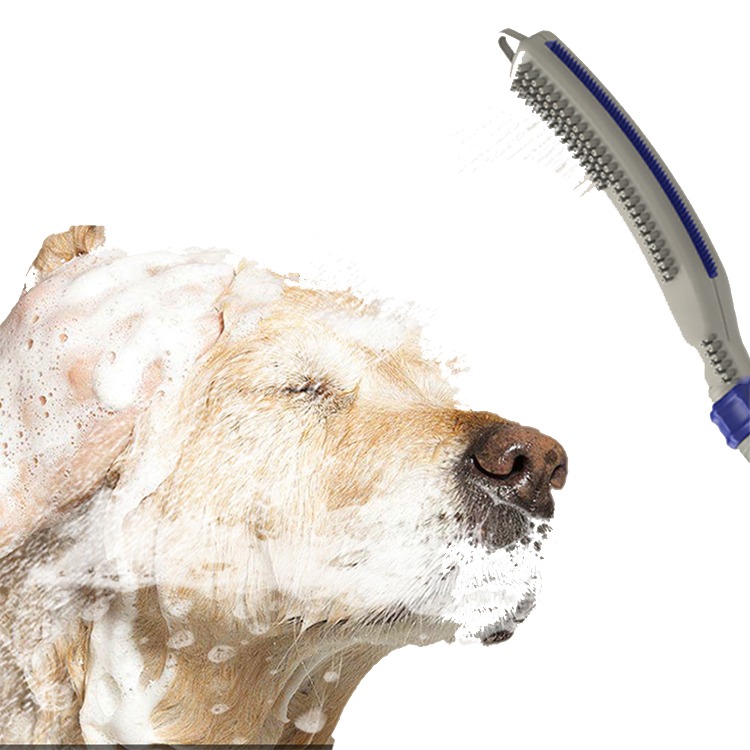Pet Bathing Spray Cleaning Brush