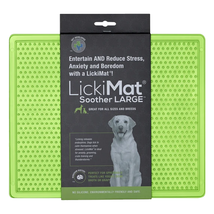 LickiMat Soother Large Green