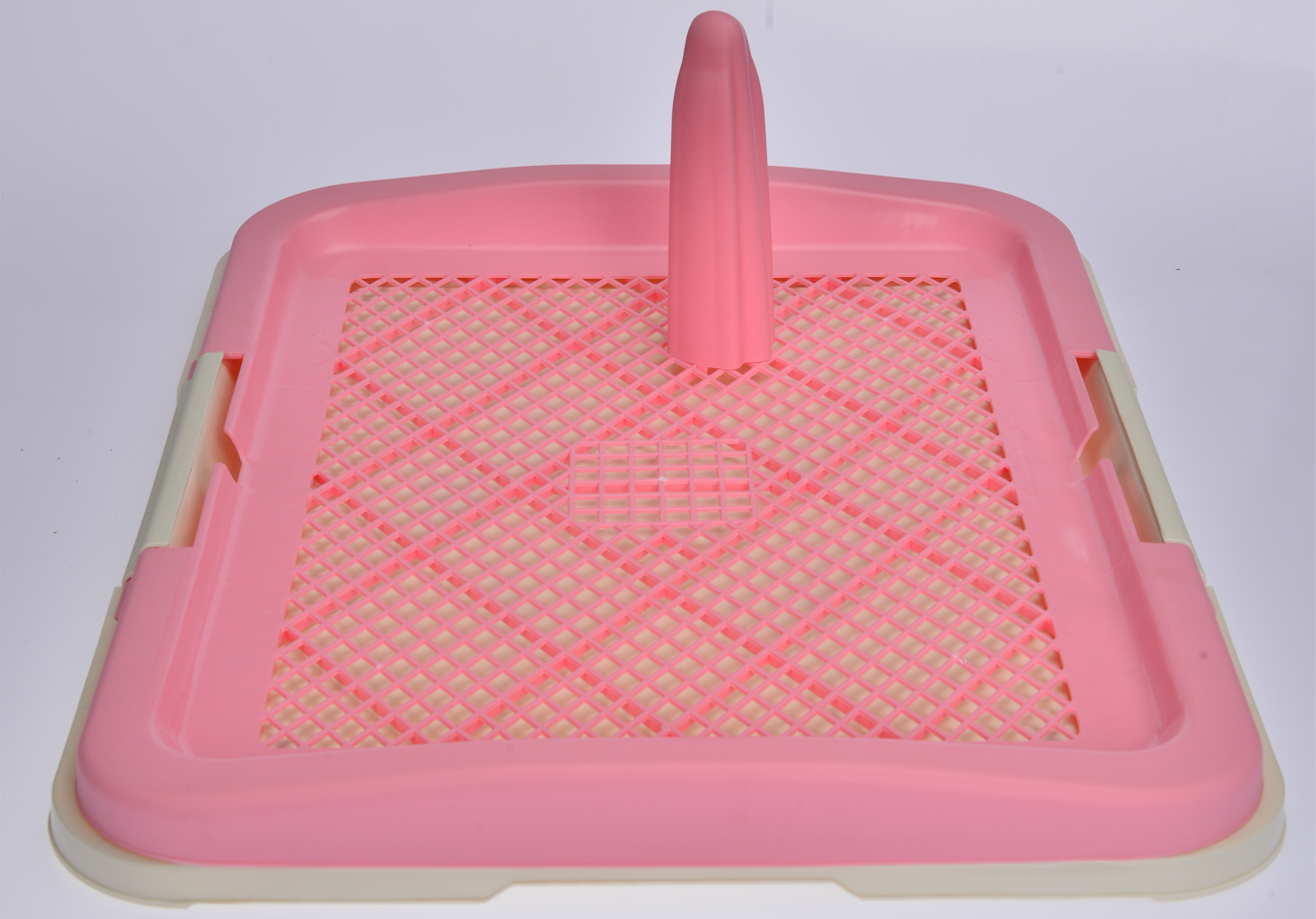 Medium Portable Dog Potty Training Tray - Pink