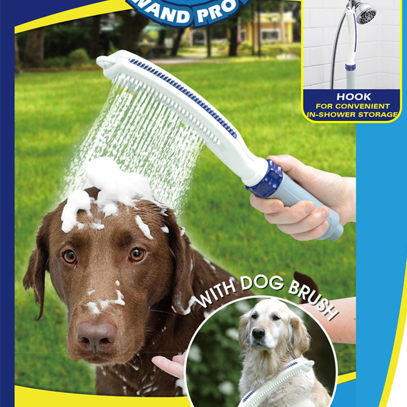 Pet Bathing Spray Cleaning Brush